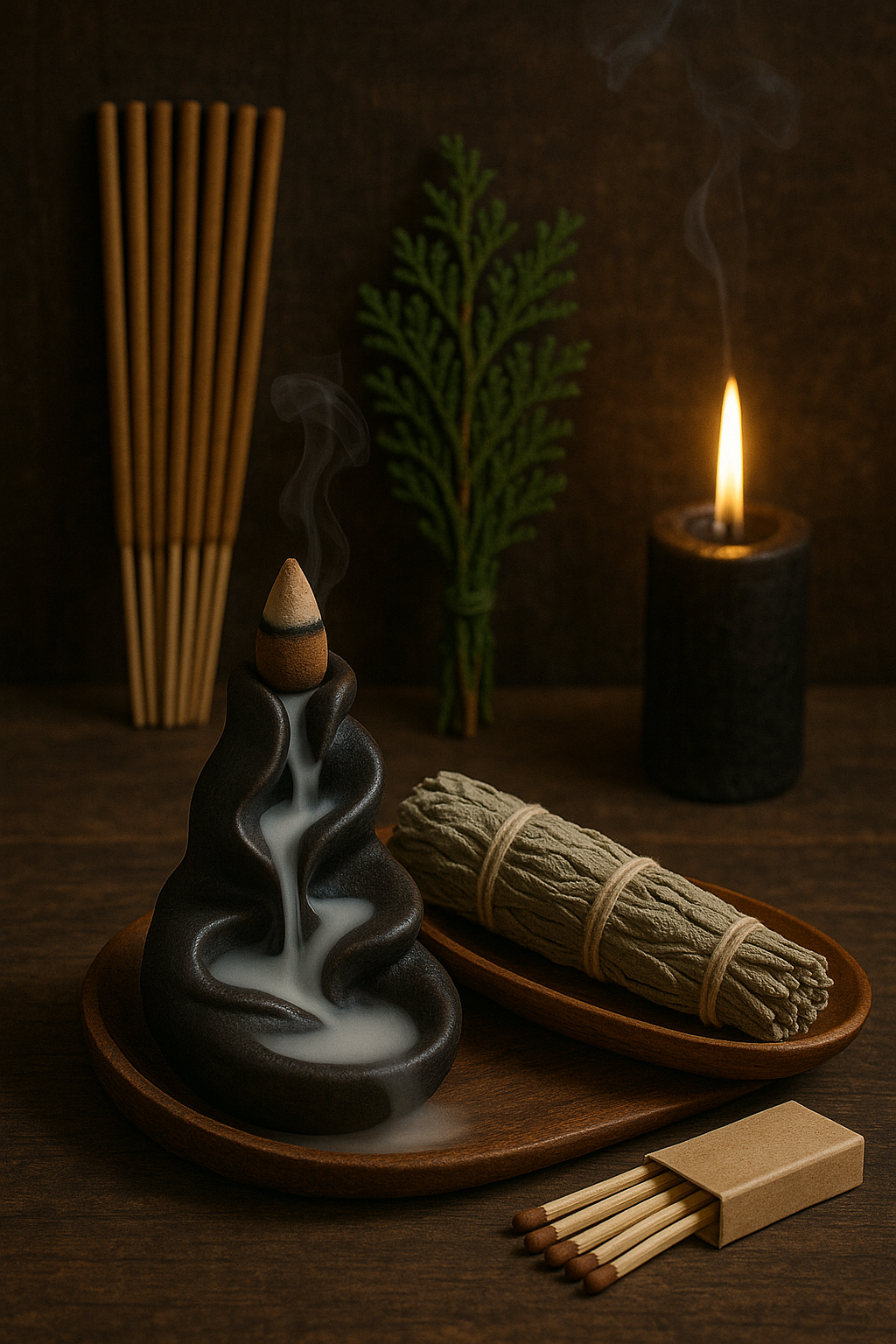 Handcrafted Incense, Smudging Bundles & Cleansing Tools